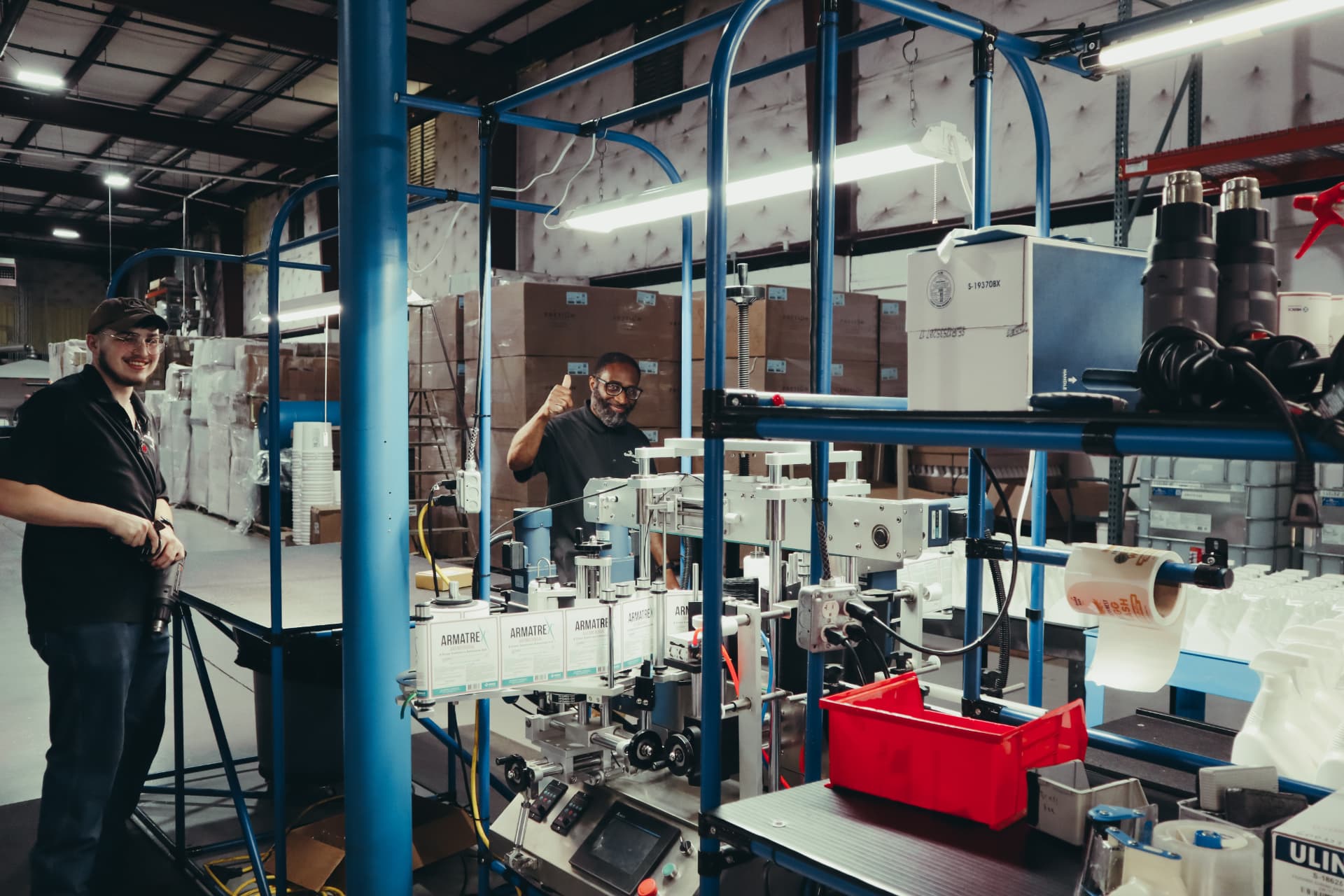 NDT Pharmaceuticals manufacturing and operations team